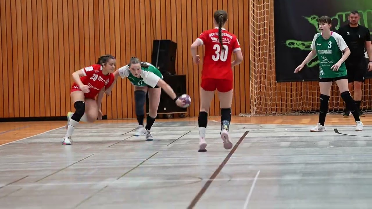 Jugend Bundesliga Handball weibliche B –Pokalrunde B 🤾‍♀️SG 09 Kirchhof🆚HSV Magdeburg