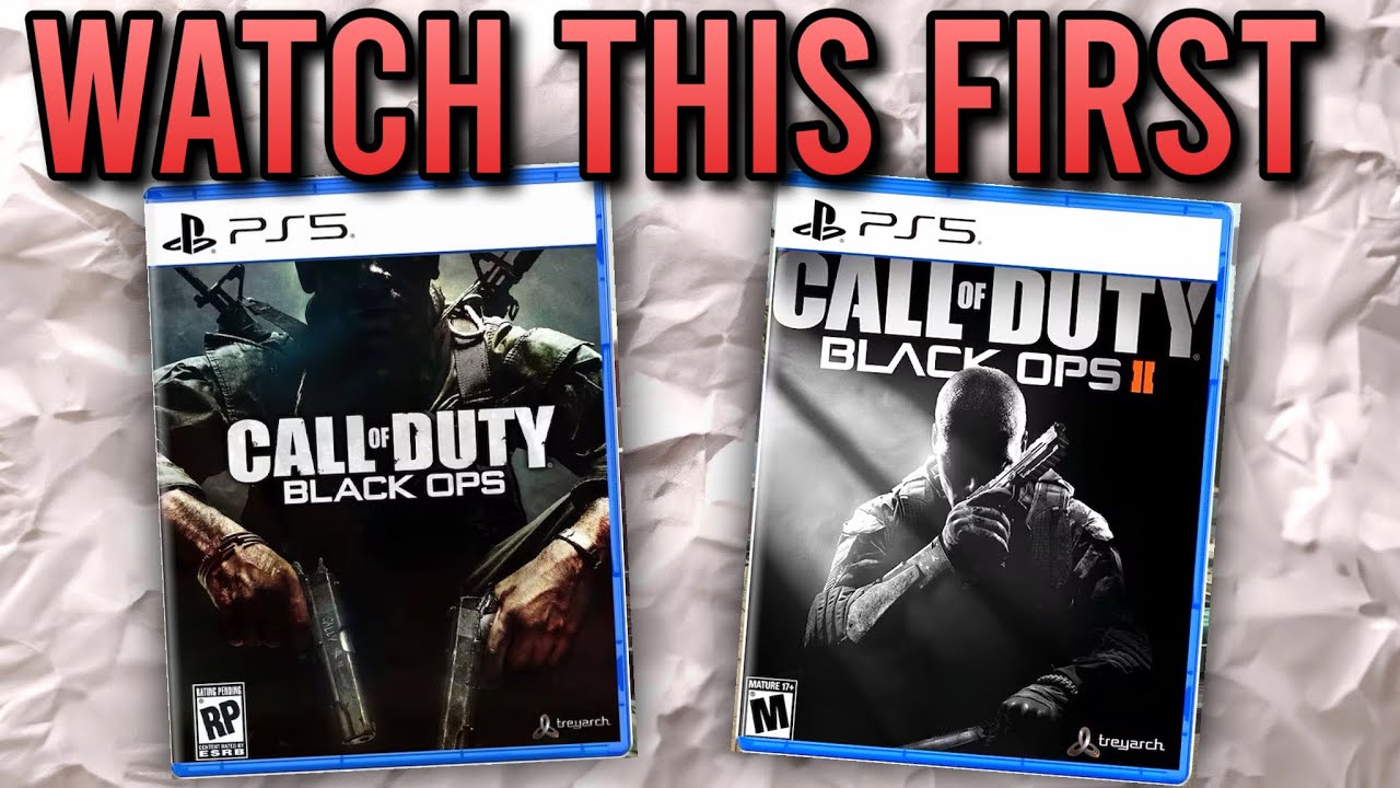 DONT BUY the Black Ops ports until you watch this..