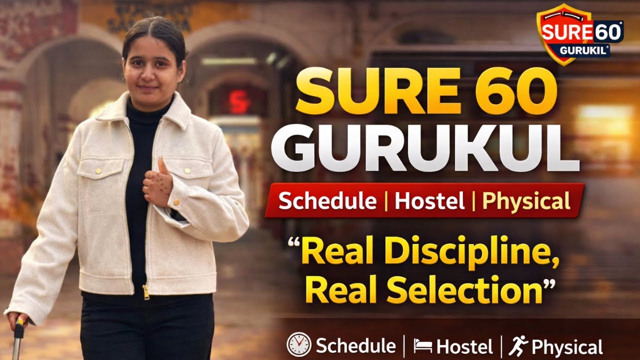 Sure 60 Gurukul की Real Life | Hostel, Schedule & Physical Training 🔥