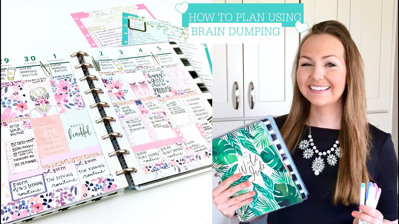 КАК ПЛАНИРОВАТЬ С ПОМОЩЬЮ &laquo;МОЗГОВОГО ВЫБРОСА&raquo; | HAPPY PLANNER