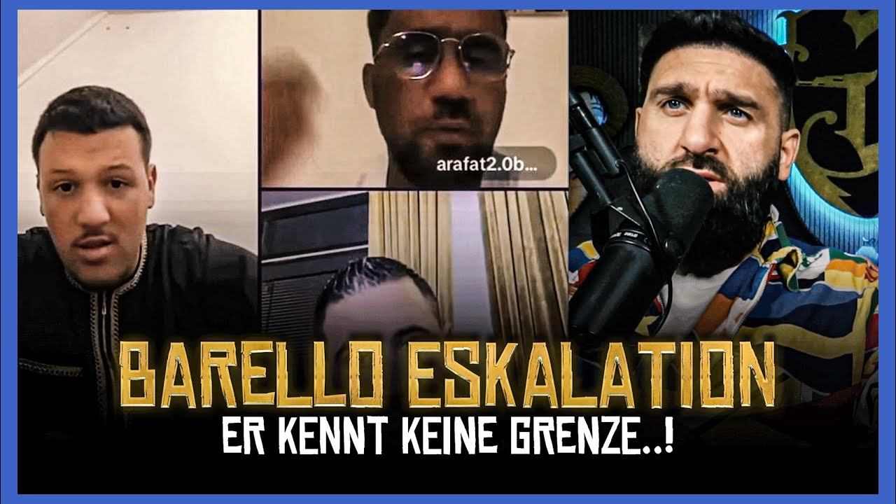 BARELLO ESKALATION BELEIDIGT GANZ PAL&Auml;STINA/ SINAN-G STREAM HIGHLIGHTS