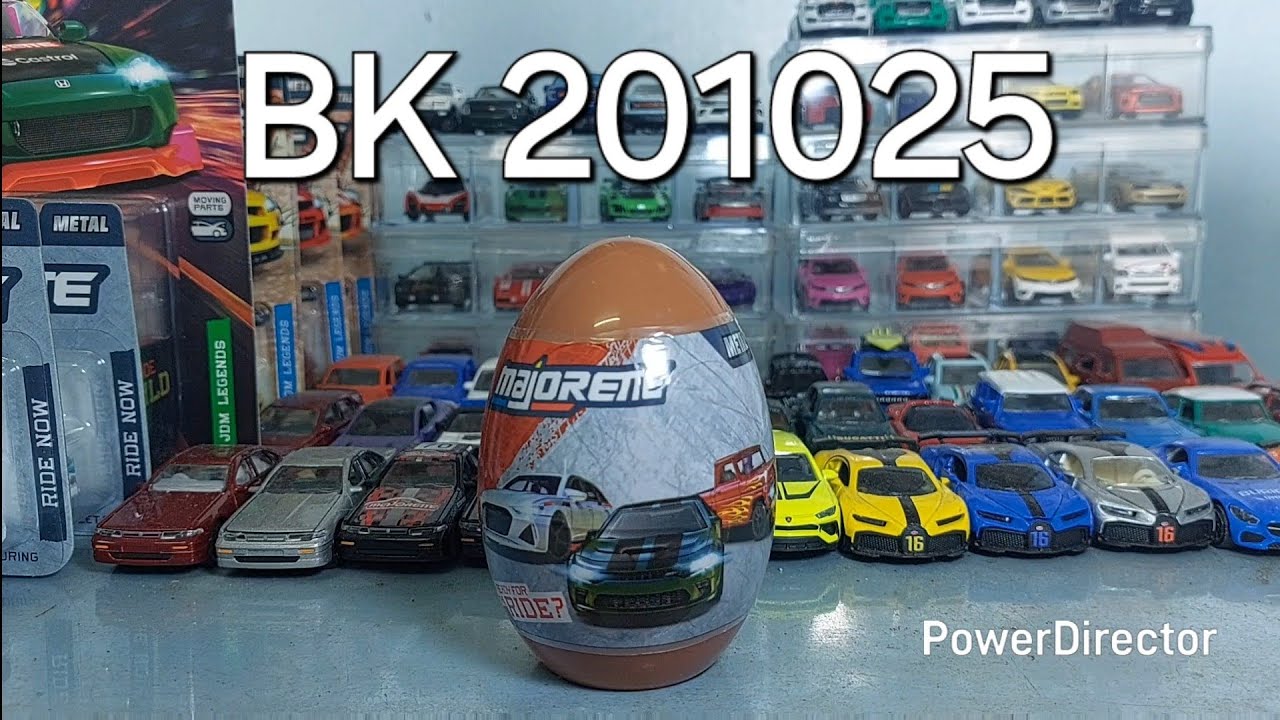 รีวิวรถเหล็กในไข่ majorette EP 5 ส่งท้ายปี รหัส BK 201025