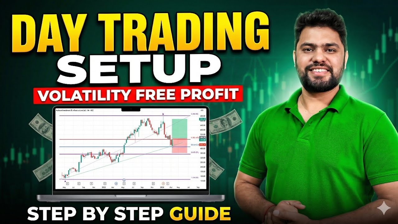 DAY TRADING SETUP | VOLATILITY FREE PROFIT | STEP BY STEP GUIDE