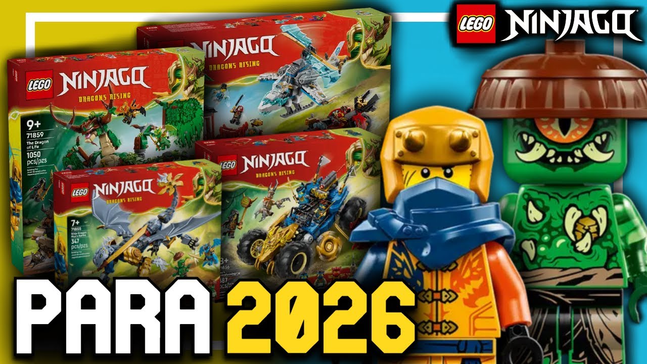 🟡🌴 NUEVOS Sets de ENERO para Ninjago DR TEMPORADA 4 🌴🟡 | Ninjago Dragon Rising | Rodrixo30