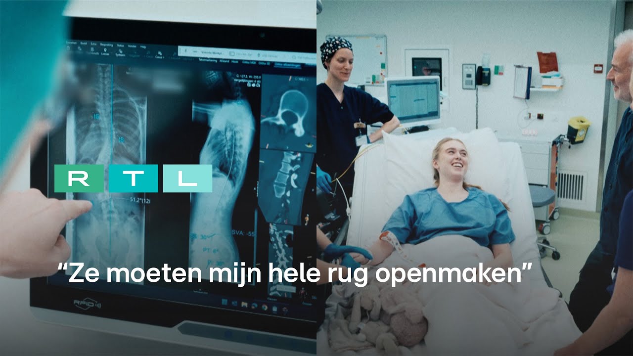 Noa (16) krijgt weer een rechte rug dankzij ingrijpende scoliose operatie | Het Kinderziekenhuis