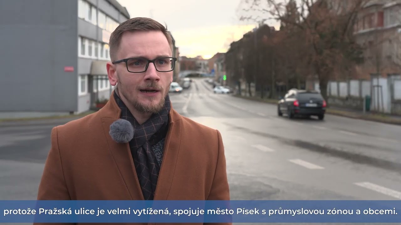 🚗 Písek se dočká nové okružní křižovatky na Pražské!
