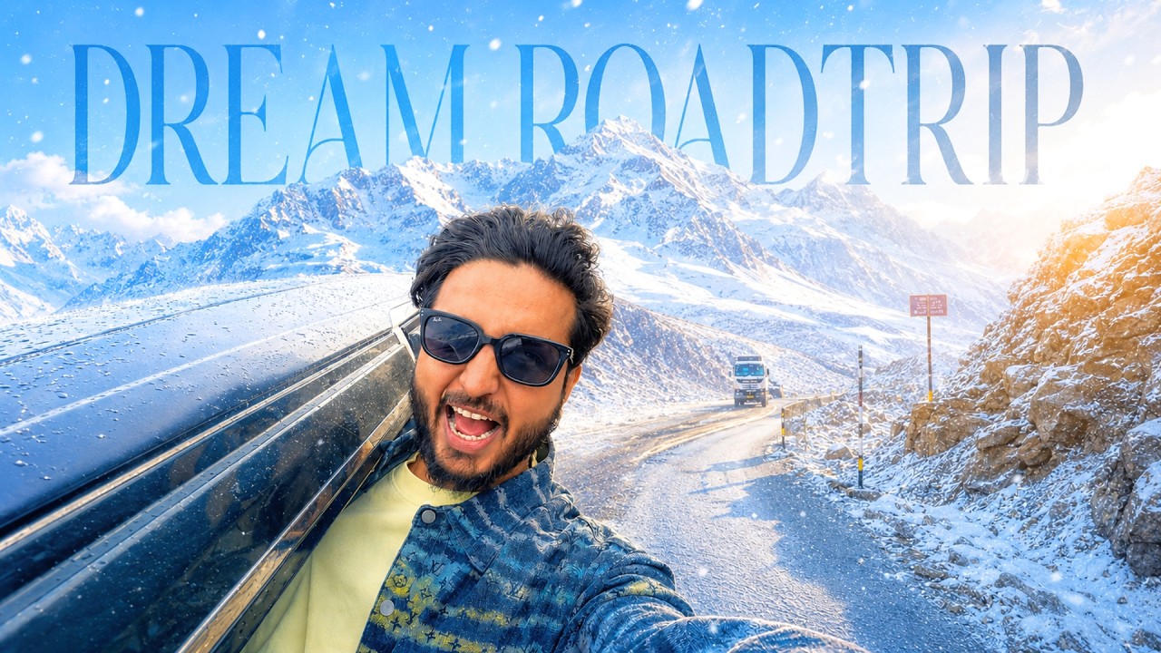 LADAKH Diaries: 20,000 FT પર Snowfall વચ્ચે Dream Road Trip! - LEH 😍