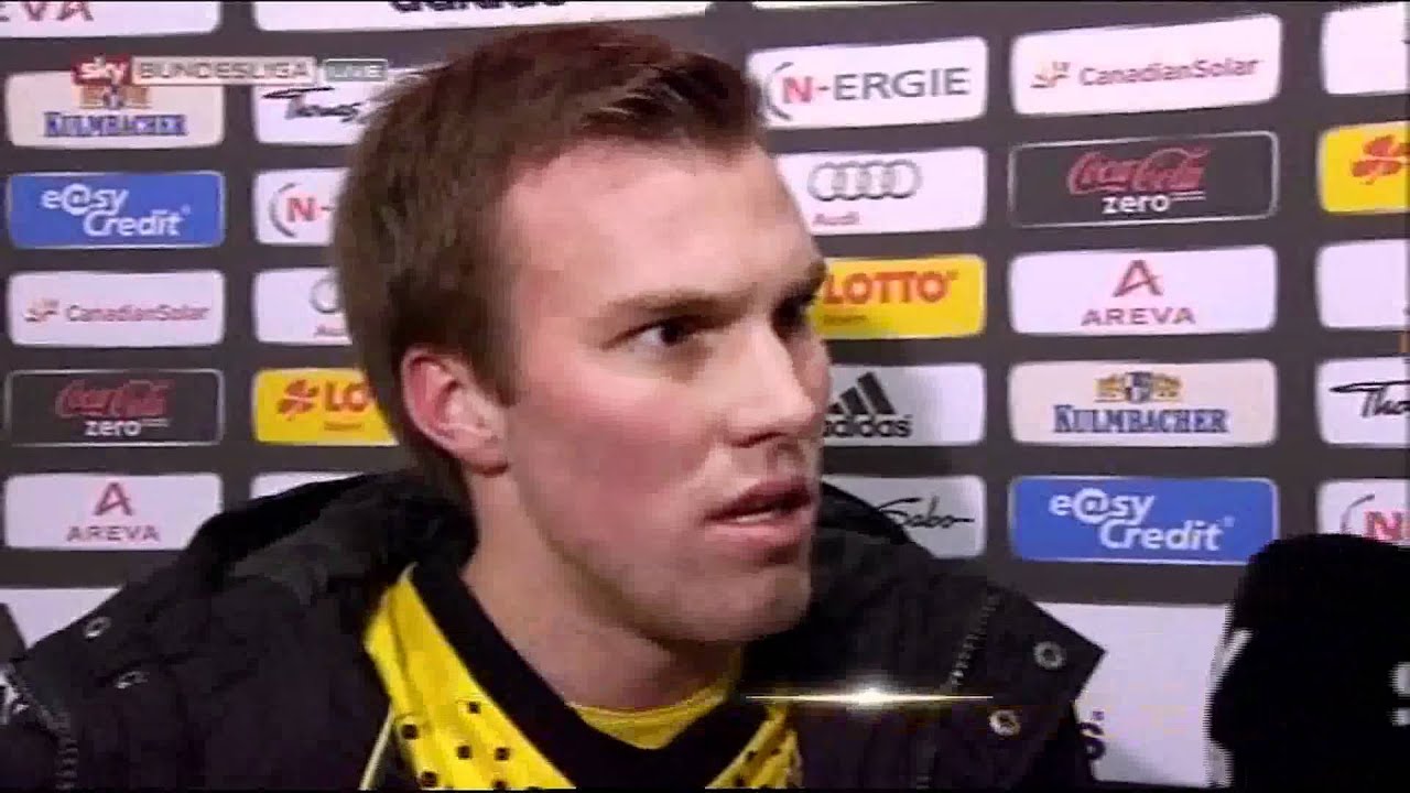 Nürnberg gegen Borussia Dortmund 0:2  Kevin Großkreutz Interview 04.02.2012