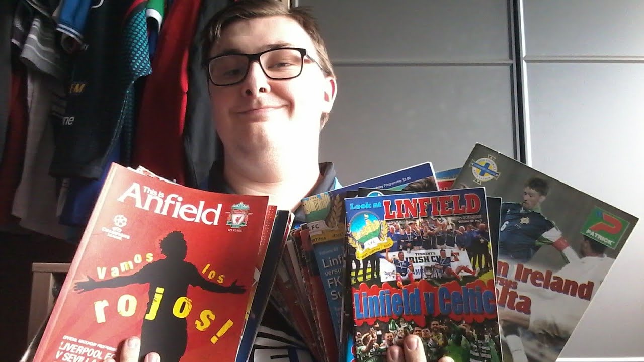 My football match programme collection