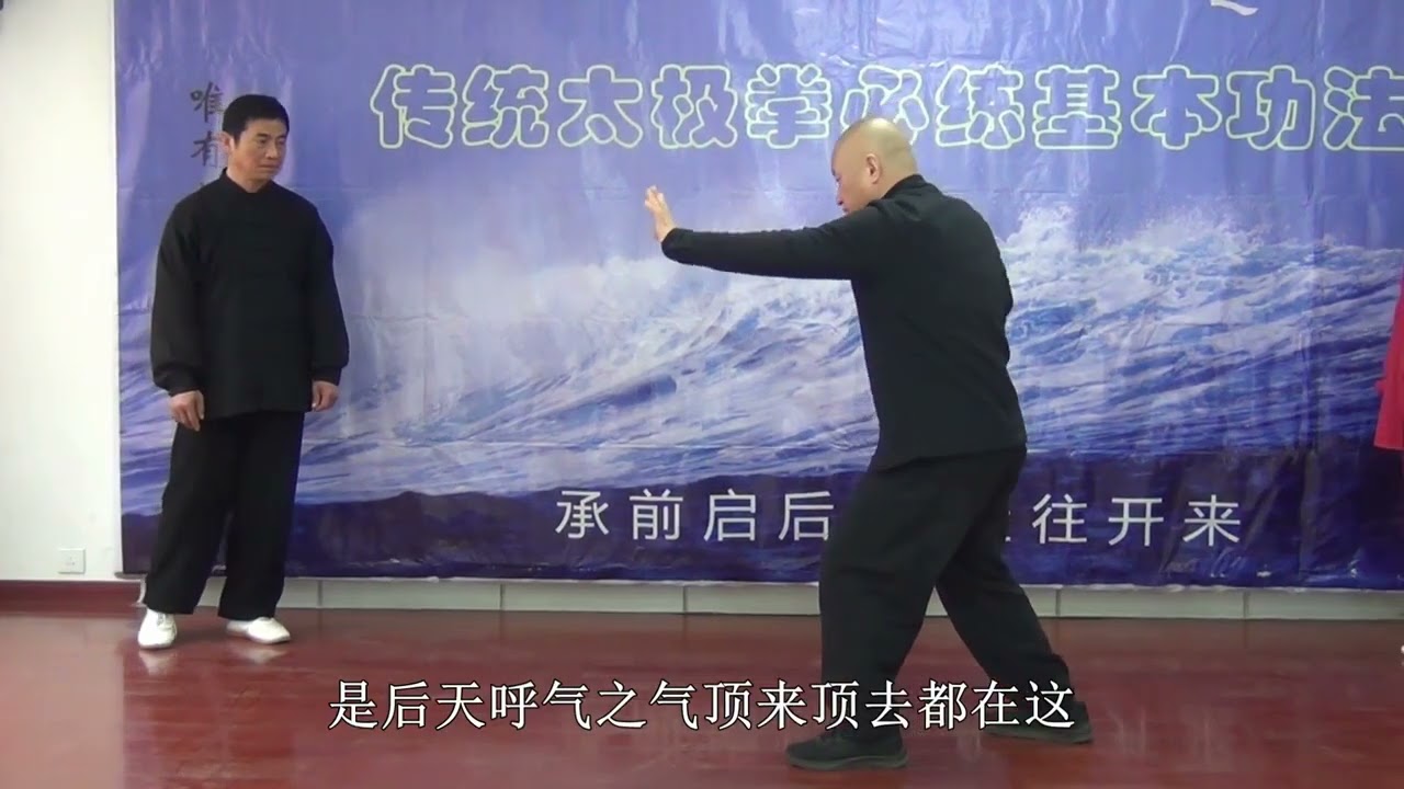 传统太极拳必练基本功_32尾闾中正神贯顶（下集）