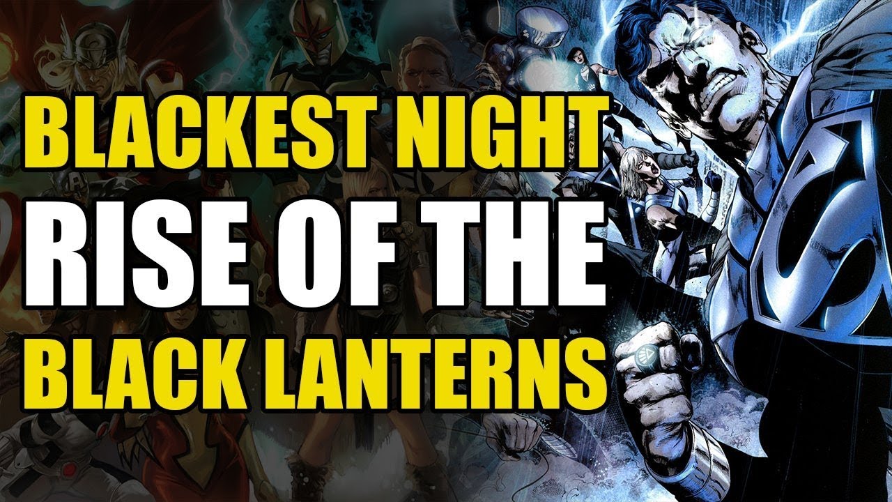 Rise of The Black Lanterns (Green Lantern: Blackest Night Part 1)