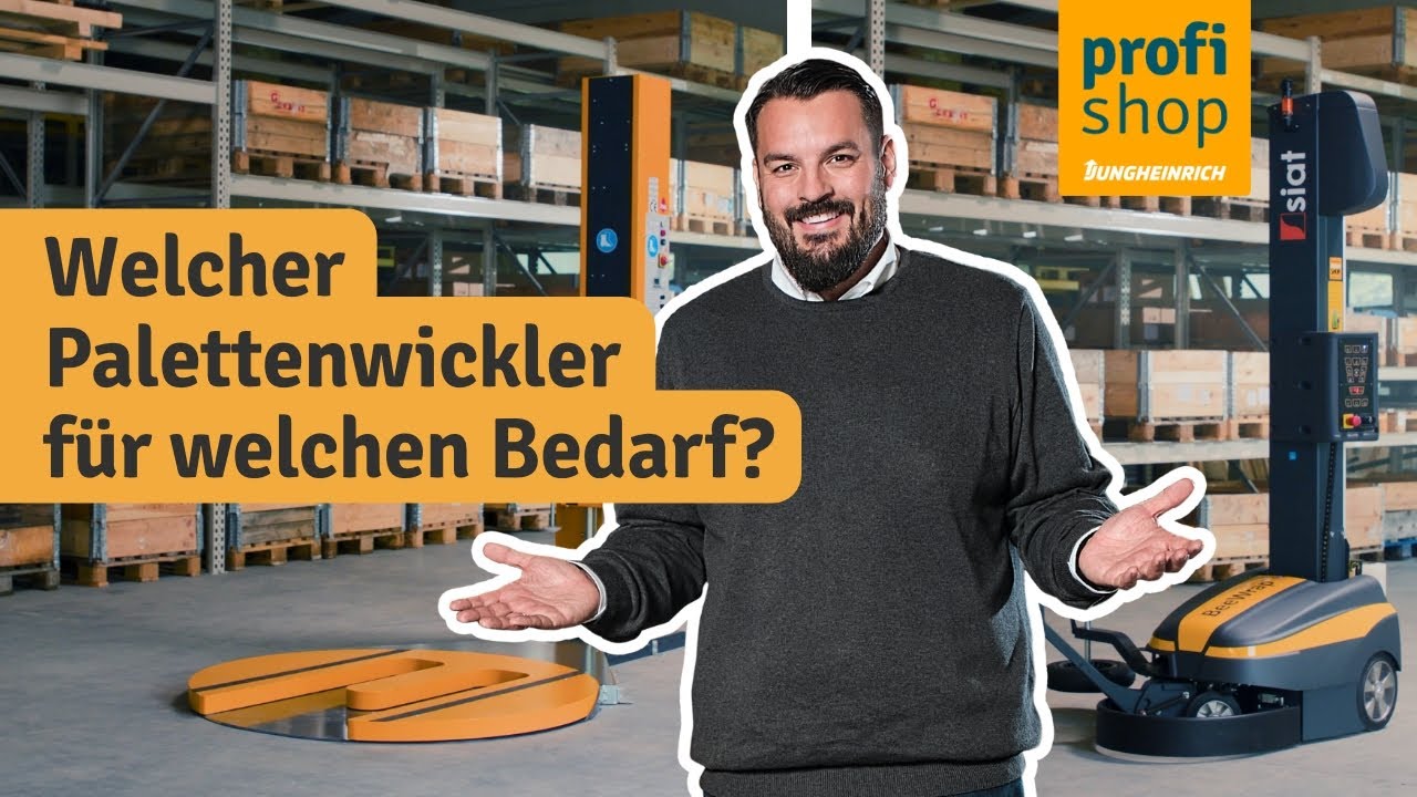 Quick Scan: Stationärer oder mobiler Palettenwickler?