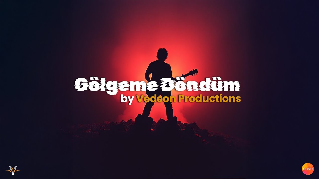Gölgeme Döndüm - Vedeon Productions (Official Lyric Video)