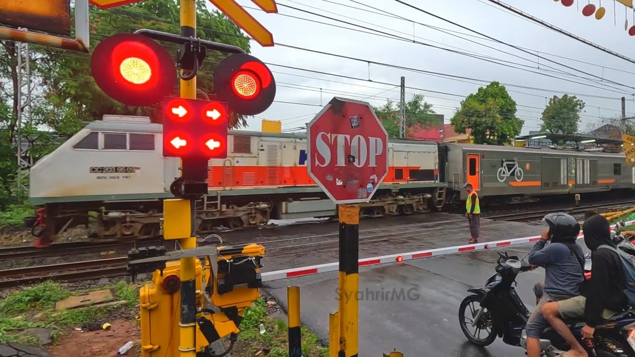 Railroad Crossing | Kompilasi Perlintasan Kereta Api 4 Palang | WANTECH | KYOSAN | SIEMENS