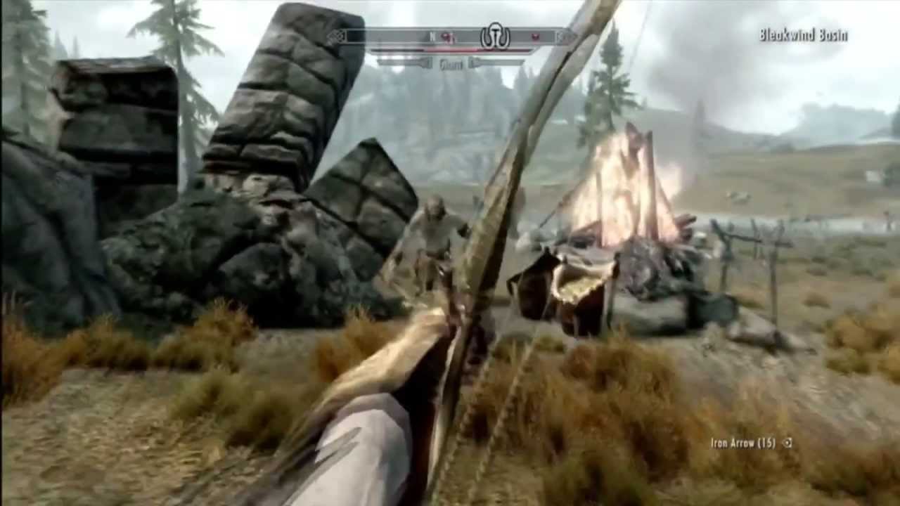 Skyrim Funny Moments- Part 1- By UrMoMyIsUgly