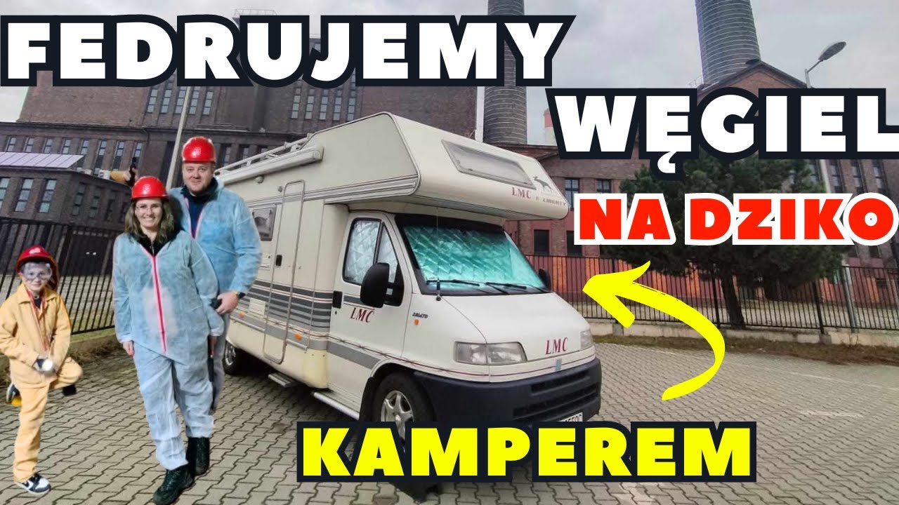 🇵🇱KAMPEREM NA DZIKO🚙 do KOPALNI *** Ledwo zdążyliśmy❗*** SZTOLNIA LUIZA*** Szychta Rodzinna