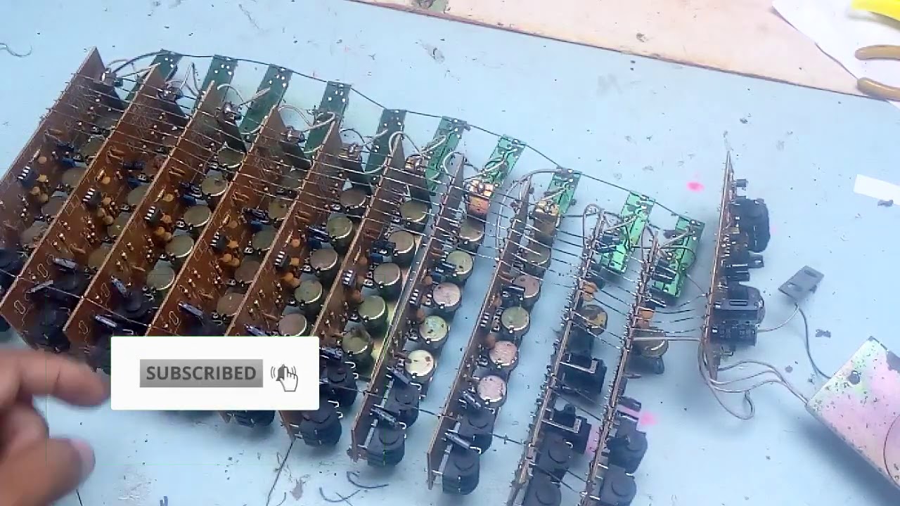 Mesa de Som WATTSOM MXS 8 III Restaura&ccedil;&atilde;o Completa, N&atilde;o Liga, e nem tem &aacute;udio.