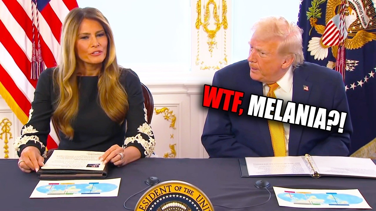 WATCH TRUMP’S FACE as Melania SAYS THIS IN PUBLIC!