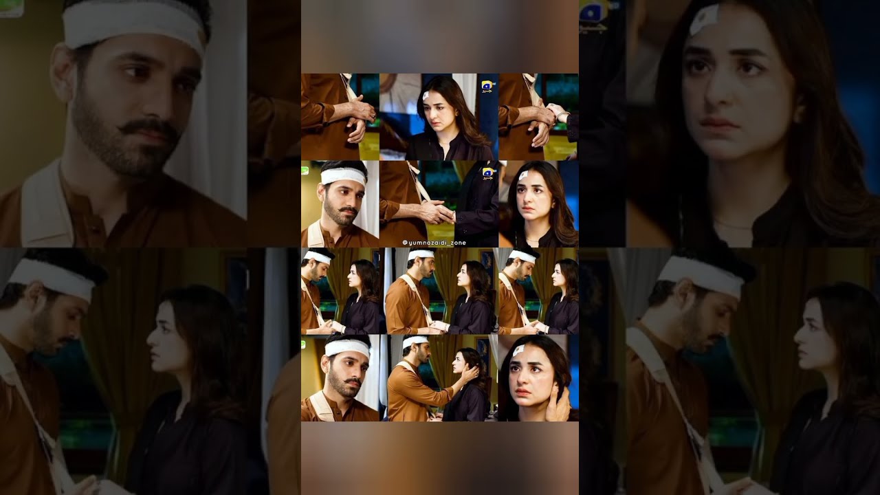 Tere Bin drama/beautiful pics drama Tere Bin ky led Actors/Yumna zadi and Wahaj Ali/