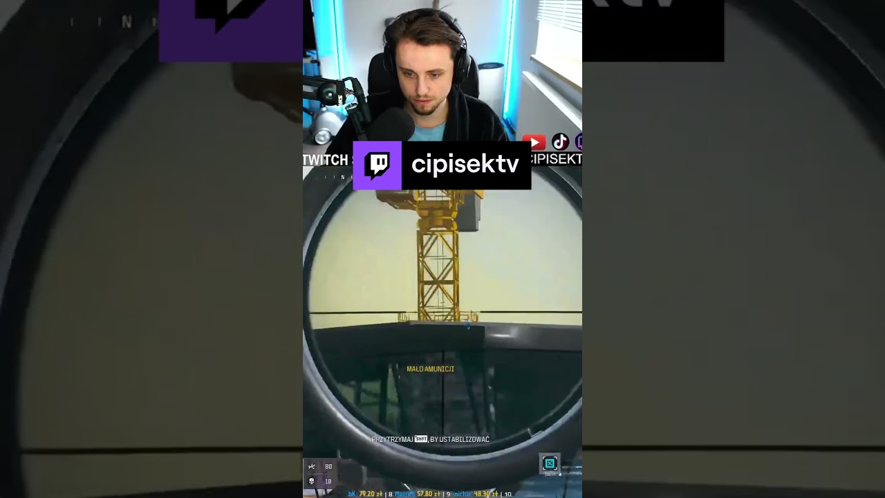 Zadymka siusiu 🤣 | cipisektv o #Twitch