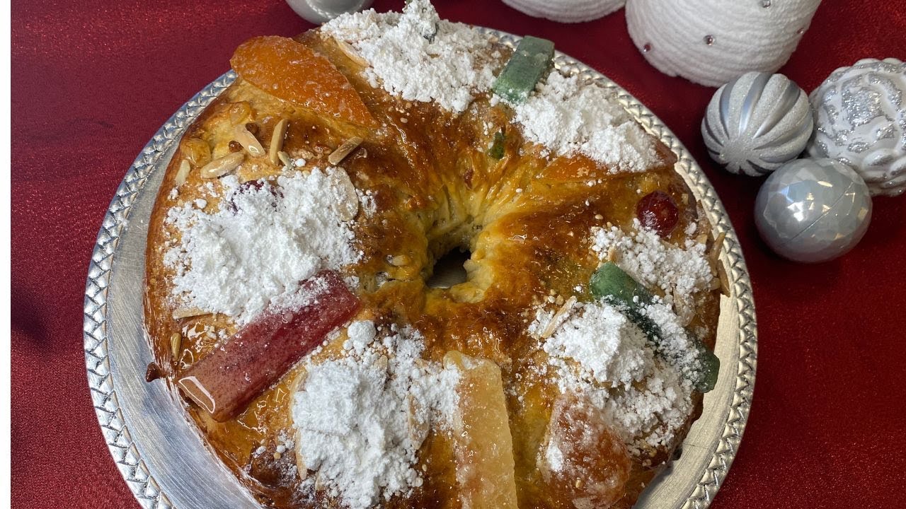 Receita de Bolo Rei -  Portuguese King Cake
