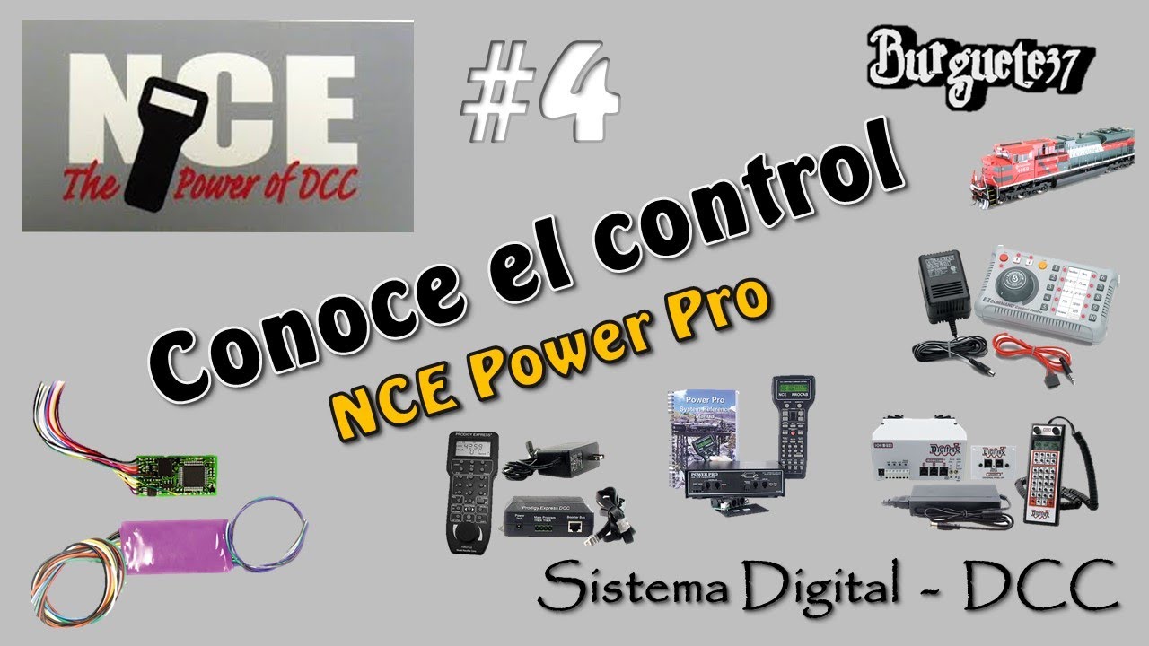 📲 S1 E4 DCC - Conoce el control NCE DCC