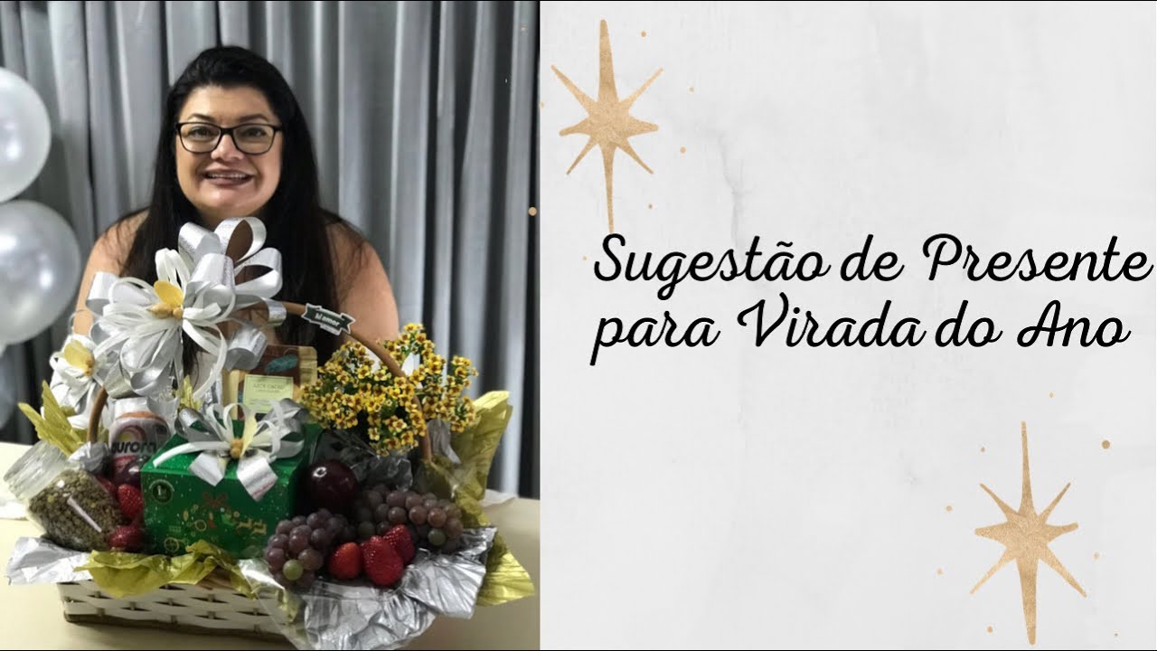 Sugestão de Presente para Virada do Ano