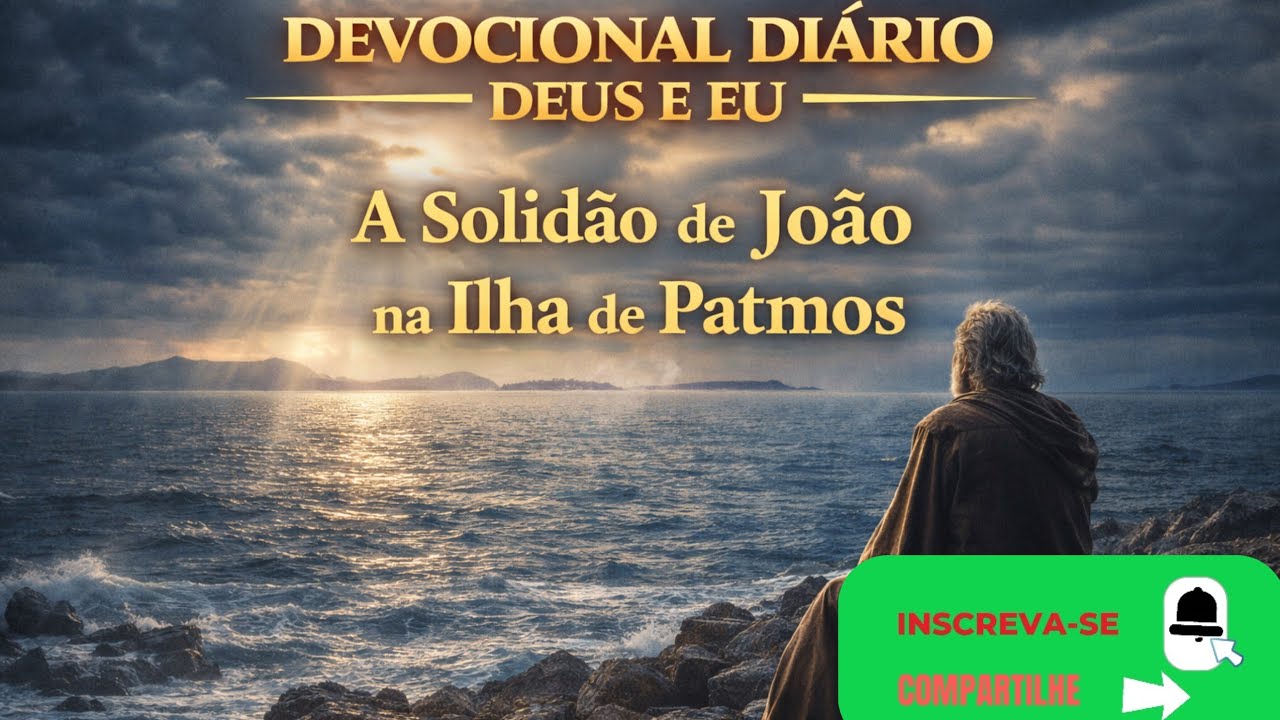 Devocional diário | Deus e Eu - A Solidão de João na Ilha de Patmos.