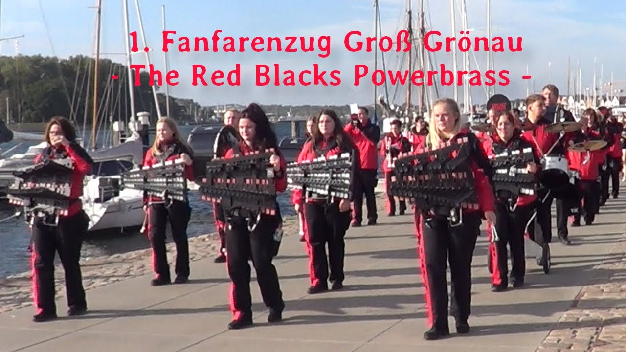 1. Fanfarenzug Groß Grönau- The Red Blacks Powerbrass, Ostsee Rockt 2023