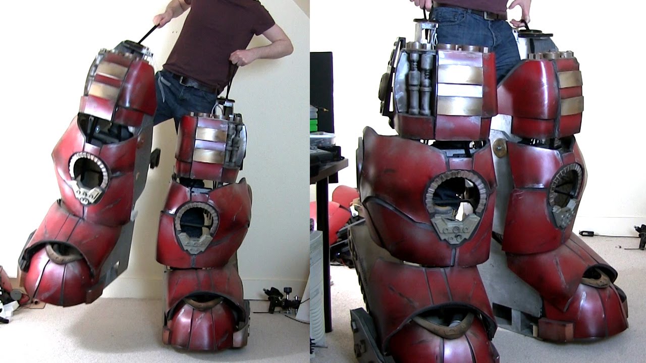 Iron Man Hulkbuster Cosplay #51 | More Leg Work | James Bruton