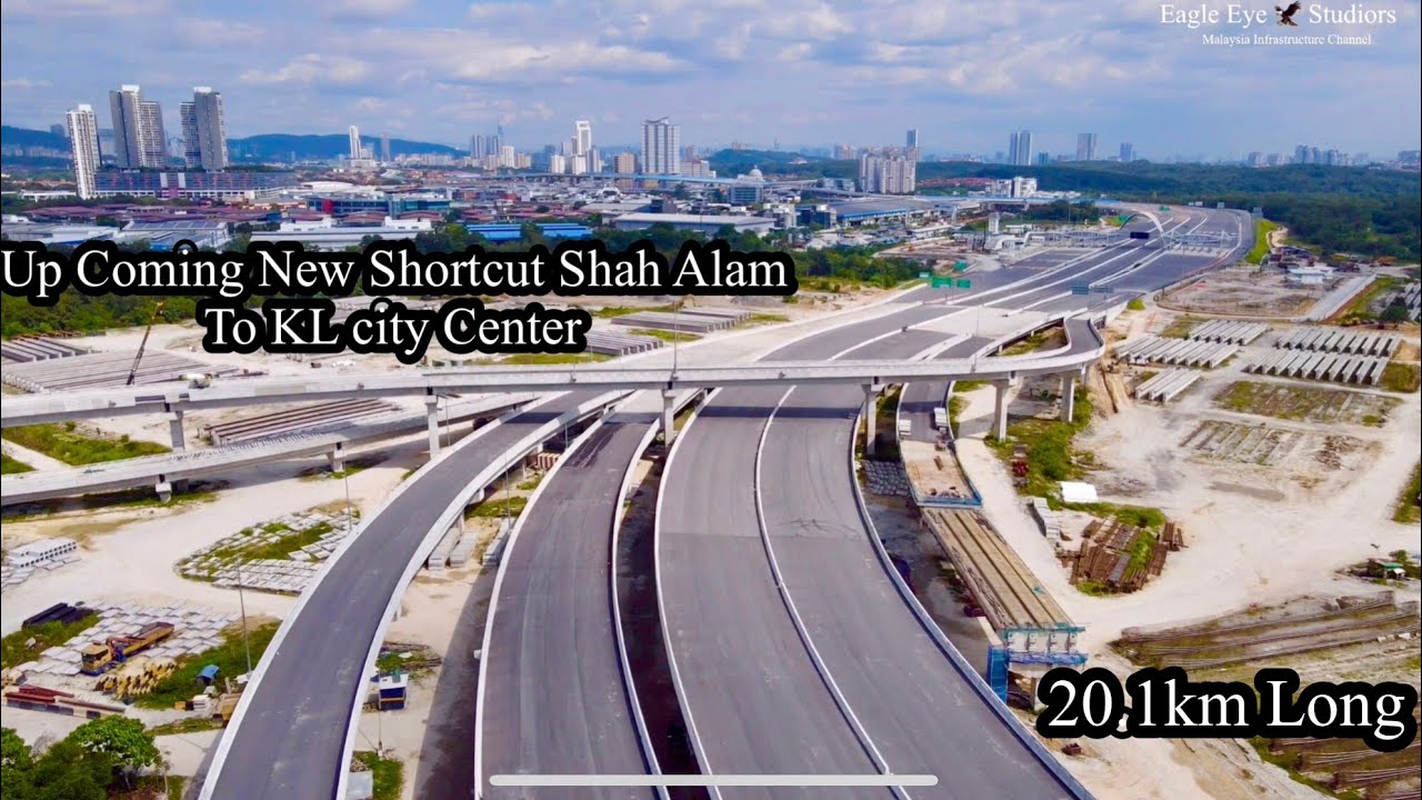 DASH Highway Penerangan Penuh ( jalan Pintas Shah alam ke pusat bandar Kuala lumpur Dan Damansara )