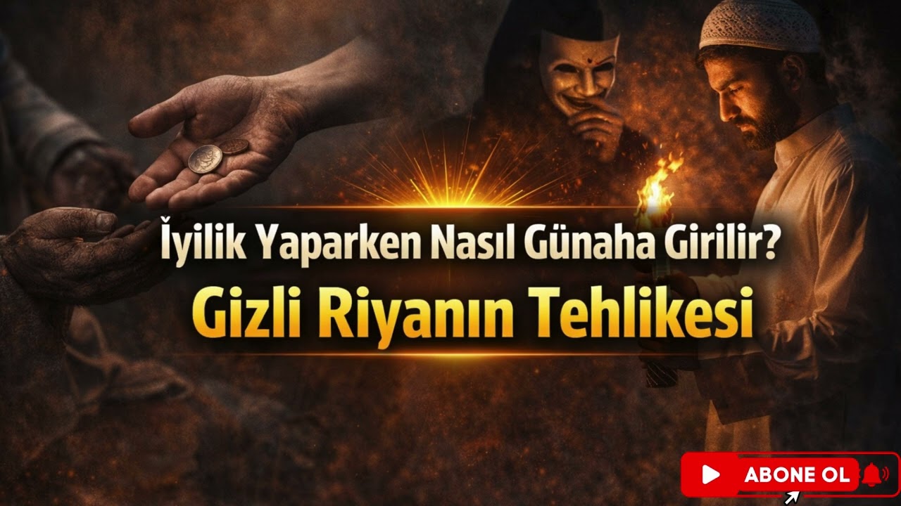 İyilik Yaparken Nasıl Günaha Girilir? Gizli Riyanın Tehlikesi