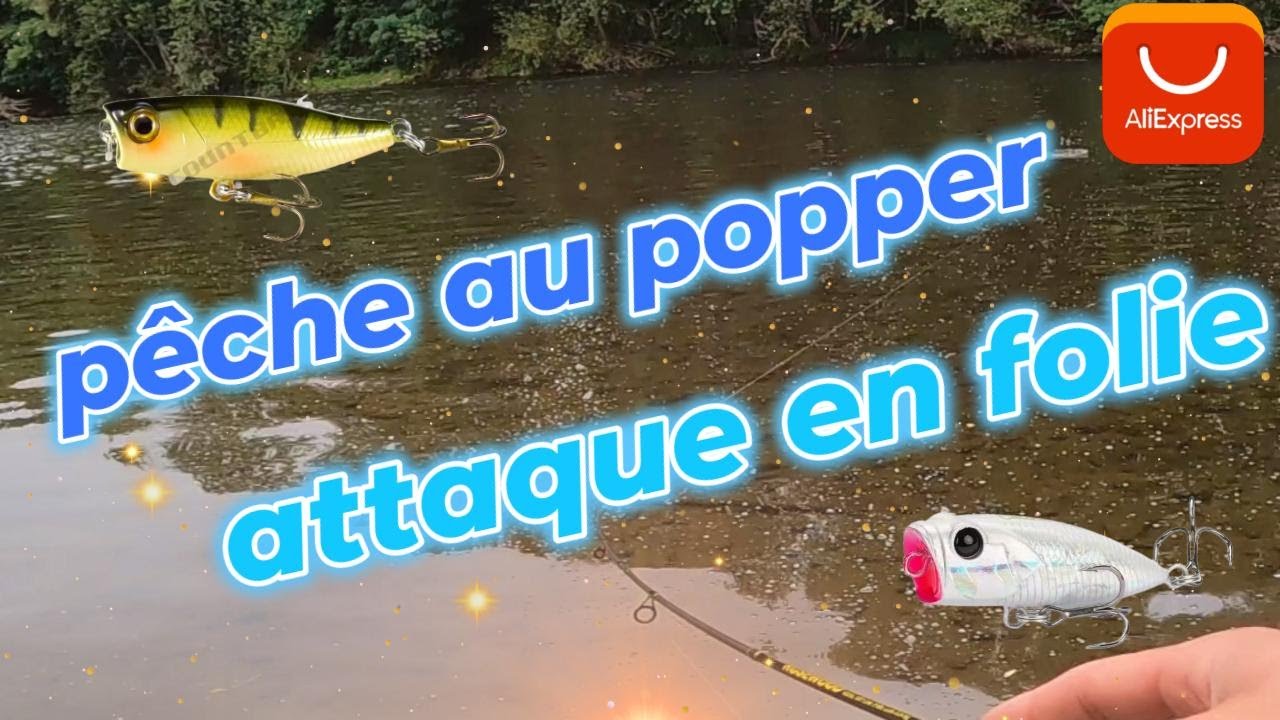 attaque de folie aux leurres de surface Aliexpress