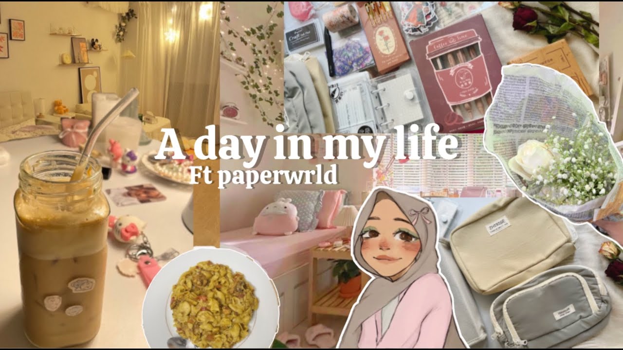 Productive Day in my life🥀🌷| stationery haul ft@paperwrld 🎀🌷🥀| cooking 🍳 ✨| Aesthetic vlog🎀✨🌷🥀