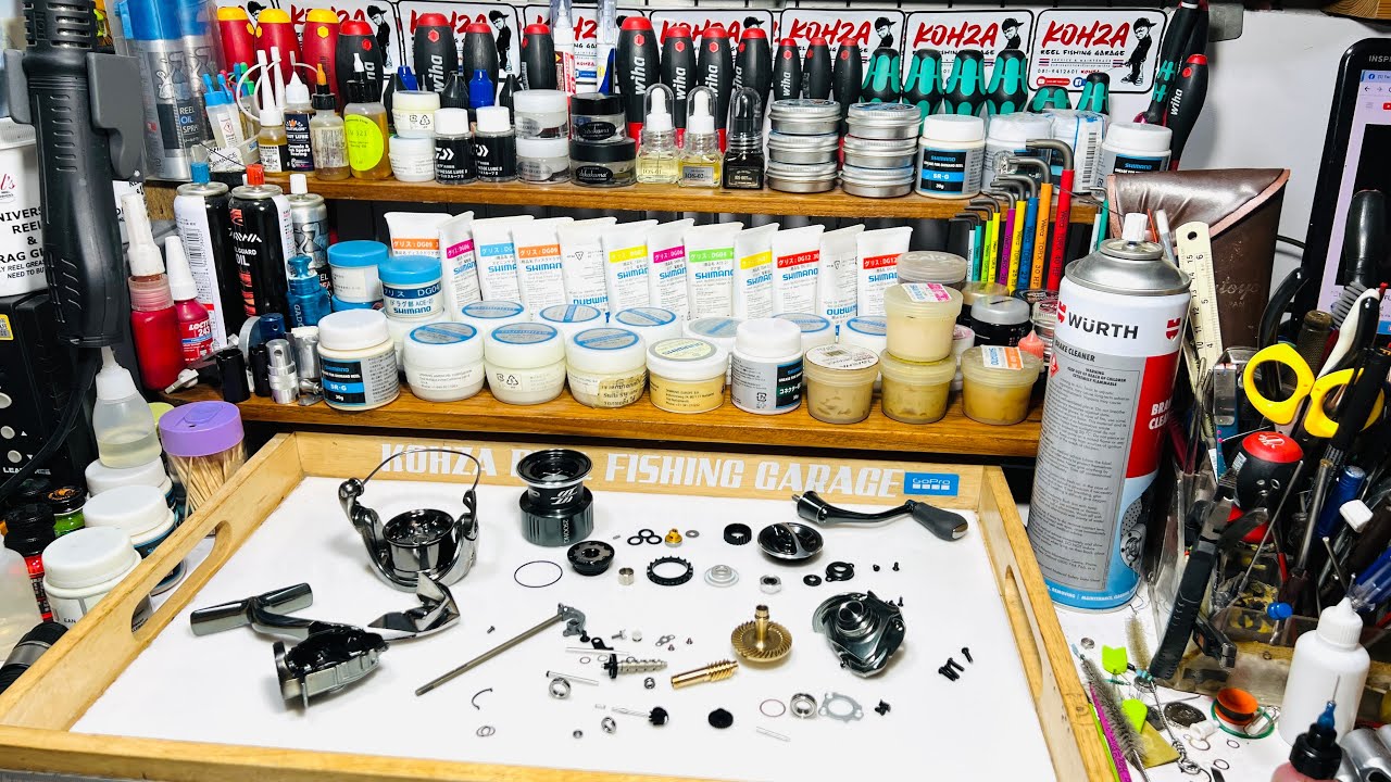 #SHIMANO 2022-STELLA c2000hg #KOHZA Reel Fishing Garage #ล้างรอกตกปลาทั่วราชอาณาจักร