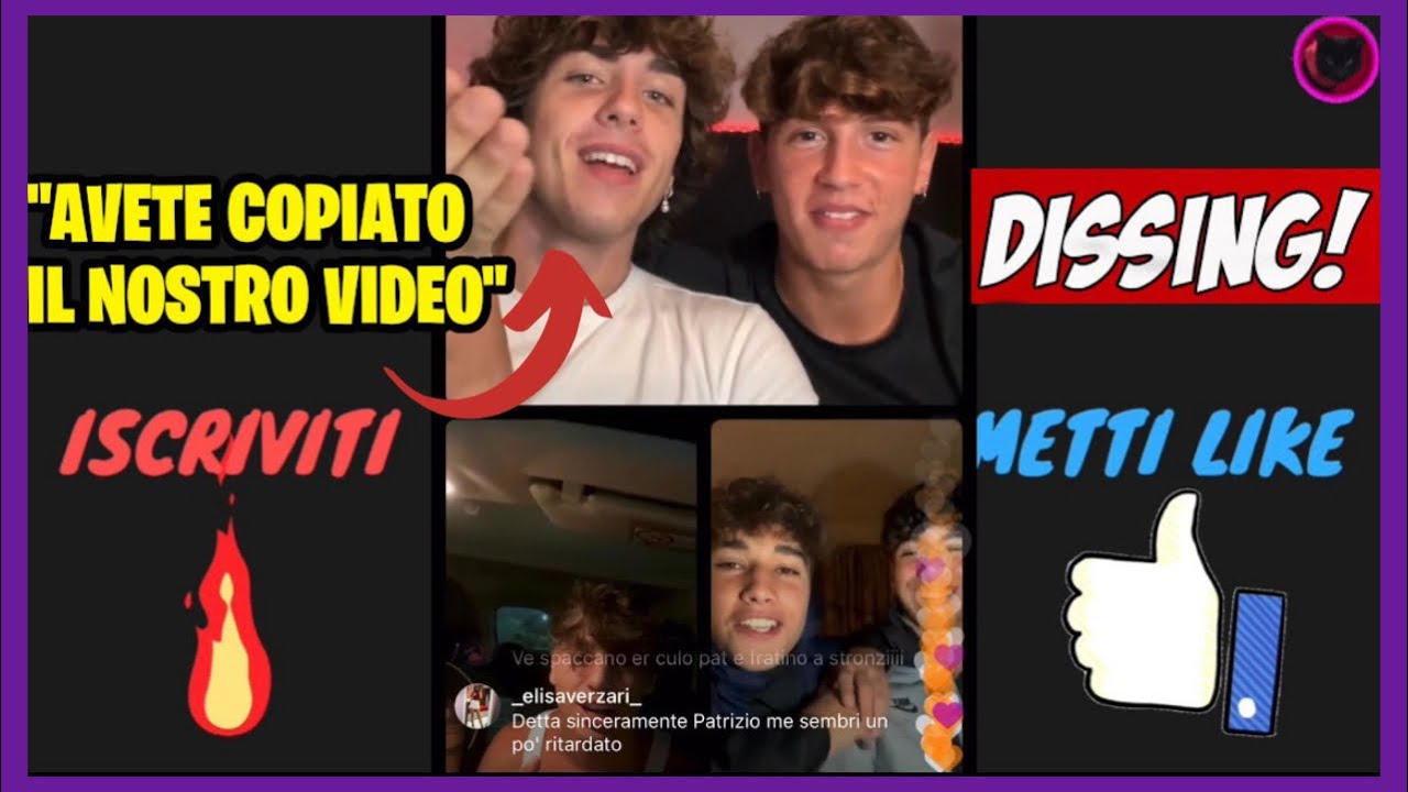 GIANMARCO FABRIZI E BONACCINI DISSANO PATRIZIO MORELLATO E FRATINO: “AVETE COPIATO IL NOSTRO TIKTOK”