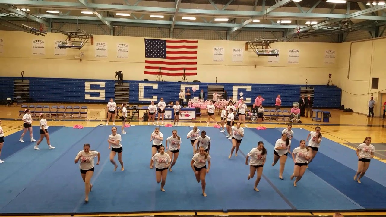 Suffolk CCC Cheer & Dance Dig Pink Routine 2017