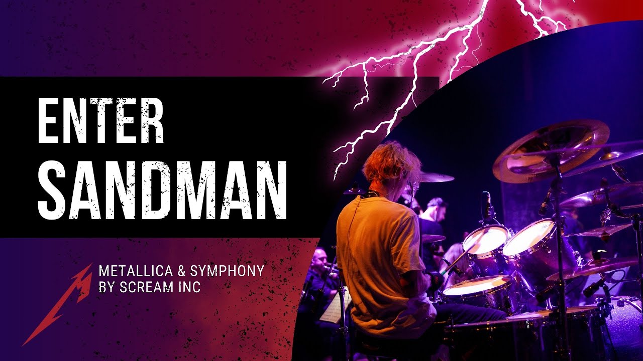 Scream Inc. - Enter Sandman with The Symphony Orchestra LIVE Metallica cover 