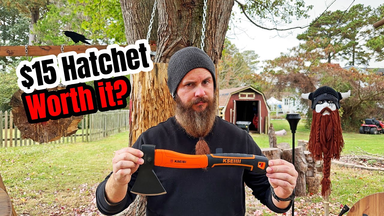 The most popular BUDGET hatchet on Amazon! KSEIBI #axe #axethrowing #budget #review