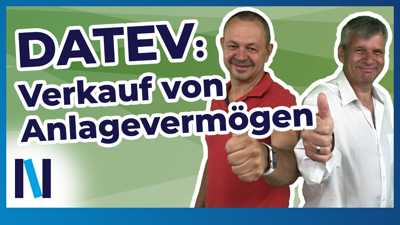 DATEV: So einfach verbuchst Du den Abgang von Anlagevermögen!