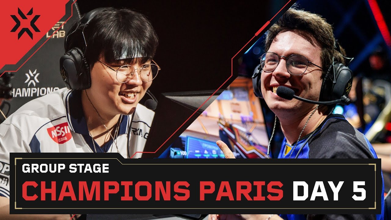 VALORANT Champions Paris &mdash; Group Stage &mdash; Day 5