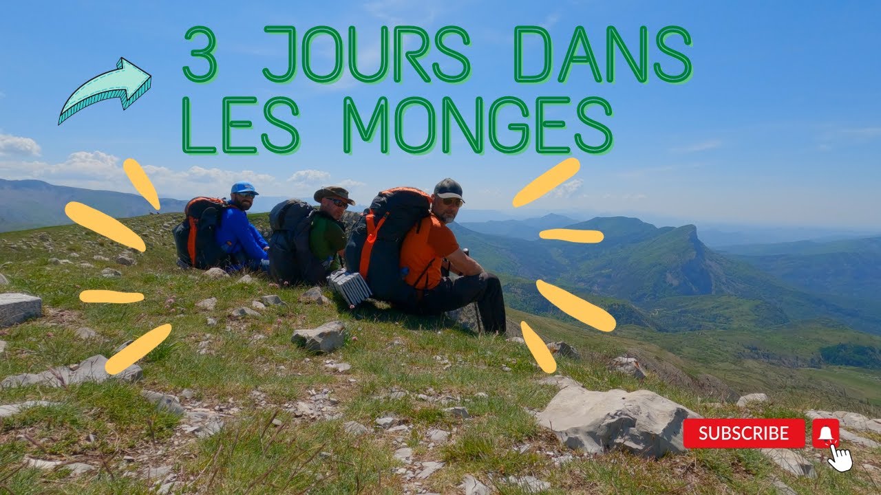 BIVOUAC : 3 jours dans le massif des Monges, dans les Alpes-de-Haute-Provence
