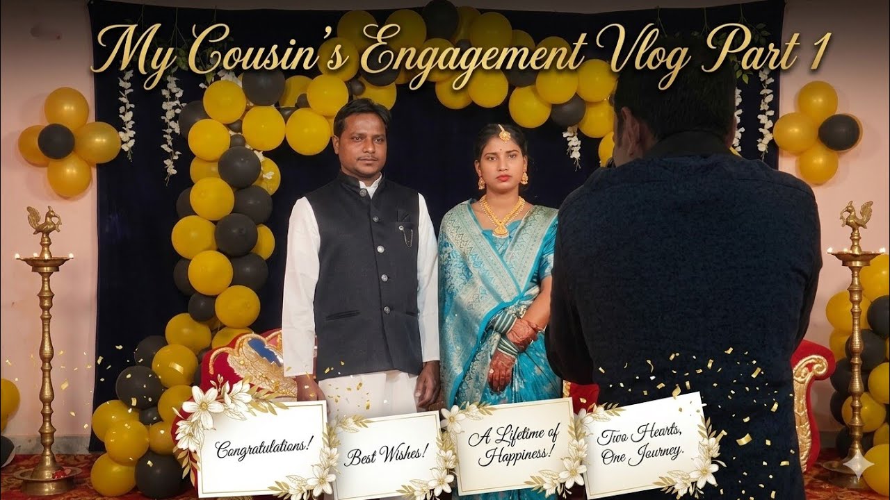 Cousin's Engagement Vlog 💐☺️✨📸
