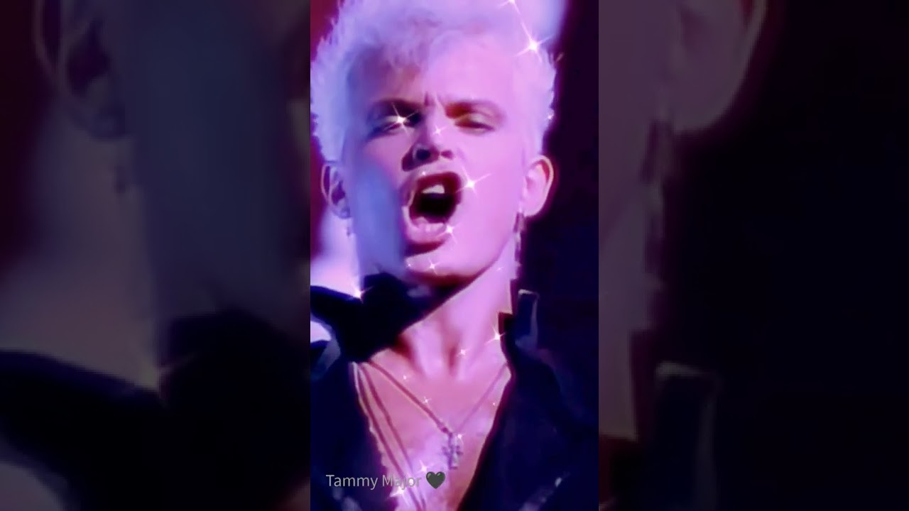 Billy Idol 👀  #flashback  #shorts #80s #rockstar