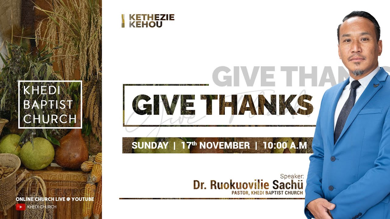 Kethezie Kehou - Live at Khedi Baptist Church - 17/11/2024