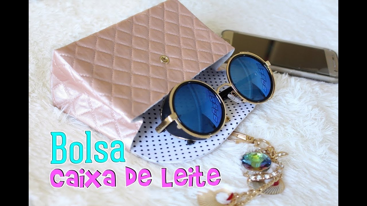 DIY | Bolsa Feita Com Caixa de Leite ♻️😍  | Viviane Magalhães