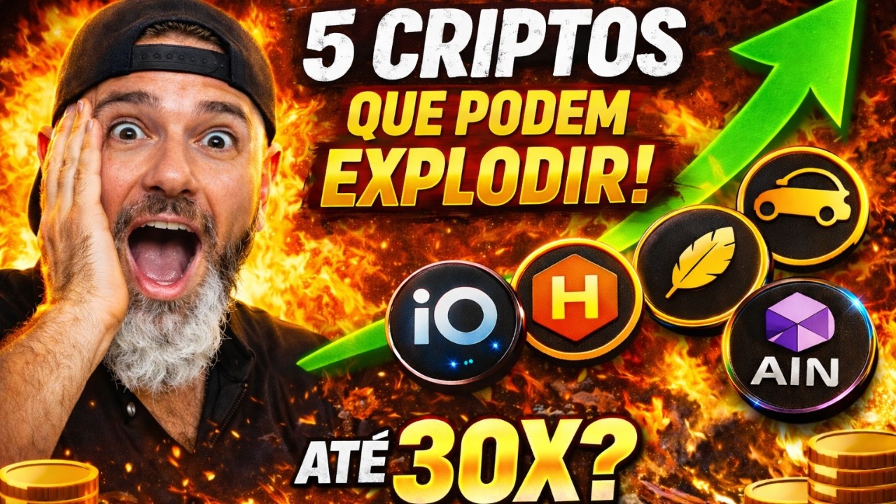 5 Criptomoedas Pequenas Que Podem Fazer At&eacute; 30x