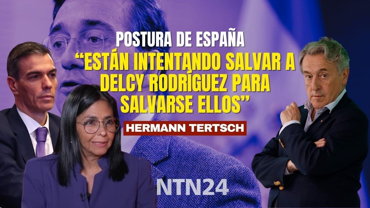 “Intentan salvar a Delcy para salvarse ellos”: eurodiputado ante postura de España con el régimen