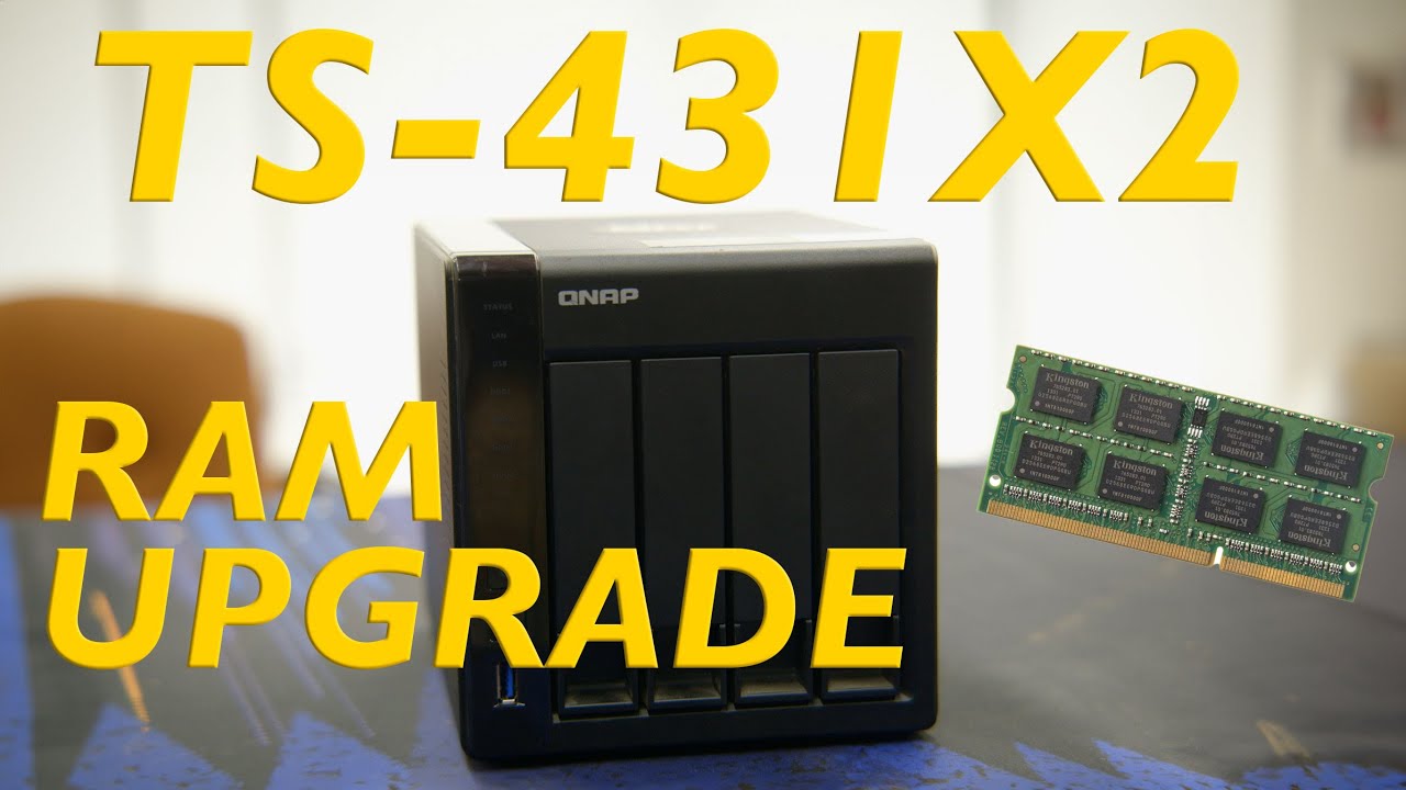 Обновление оперативной памяти QNAP TS-431X2