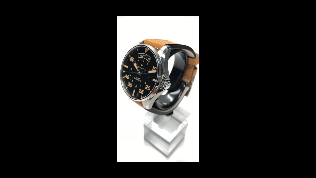 HAMILTON 漢米爾頓 DAY DATE AUTO 飛行員系列機械腕錶 H64645531